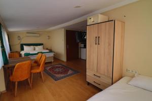 Postel nebo postele na pokoji v ubytování Stone Home Apart