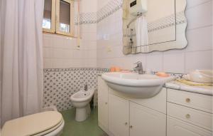 Kylpyhuone majoituspaikassa Villa Arduino