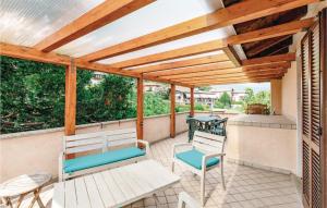 Balkón nebo terasa v ubytování Villa Primula