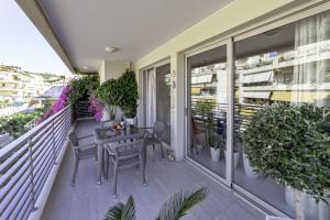 Balkón alebo terasa v ubytovaní Luxury Apartment Stella