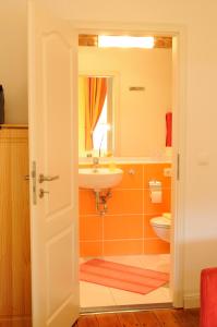 Koupelna v ubytování Hotel zur alten Stadtmauer