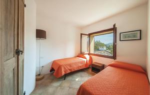 Tempat tidur dalam kamar di Villa Asfodeli