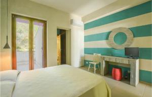 Posteľ alebo postele v izbe v ubytovaní Stunning Apartment In Porto Empedocle