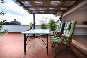 Balkón alebo terasa v ubytovaní Apartamento con increíbles vistas y terraza