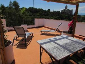 Balkón alebo terasa v ubytovaní Apartamento con increíbles vistas y terraza