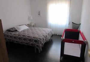 Posteľ alebo postele v izbe v ubytovaní Apartamento con increíbles vistas y terraza