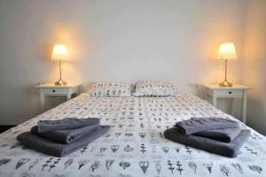Posteľ alebo postele v izbe v ubytovaní Apartamento con increíbles vistas y terraza