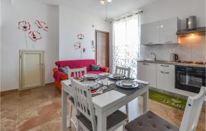 Køkken eller tekøkken på La Casa Sul Mare