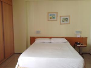 Кровать или кровати в номере Flats Praia Mansa