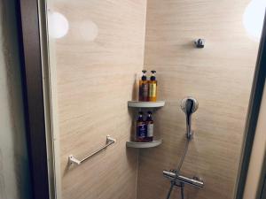 Koupelna v ubytování Hotel Charire Kichijoji