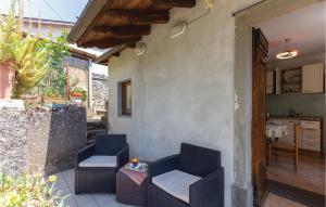 A seating area at Gorgeous Apartment In Bagni Di Lucca Lu