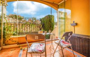 A balcony or terrace at Lovely Apartment In Algorfa With Wifi