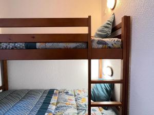 Кровать или кровати в номере T2 + alcôve. Balcon. Parking couvert. Piscine été.