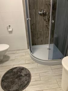 Kúpeľňa v ubytovaní Discover Cracow APARThostel