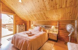 Postel nebo postele na pokoji v ubytování Wooden Dreamhouse Arriate