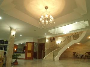 The lobby or reception area at Jeruton Hotel