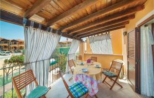 A balcony or terrace at Casa Anna 2