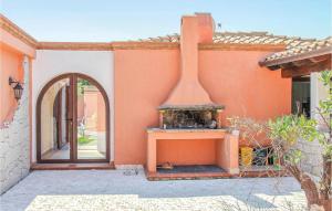 Το κτήριο όπου στεγάζεται  η παραθεριστική κατοικία