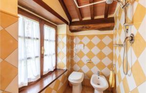 A bathroom at La Capanna - Agr,casanova