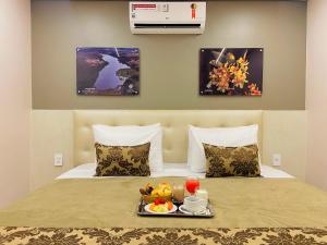 Katil atau katil-katil dalam bilik di Hotel Conviver