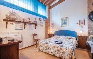 A bed or beds in a room at Casa Monica