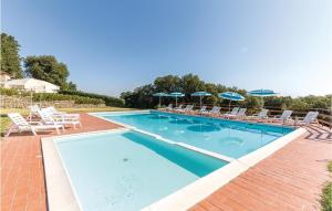 The swimming pool at or close to Monterufoli Giulia 6G