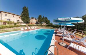The swimming pool at or close to Monterufoli Giulia 6G