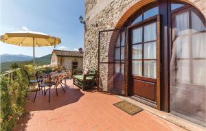 A balcony or terrace at Monterufoli Giulia 6G