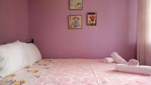 Postel nebo postele na pokoji v ubytování Sitzanaki Home