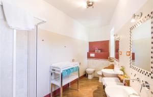 Kúpeľňa v ubytovaní Casa I Fiordalisi