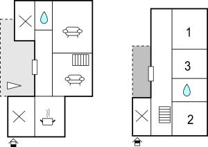Plan de l'établissement Casa Giorgi