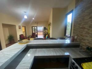 Postel nebo postele na pokoji v ubytování Casa SanMar cerca de la playa