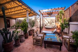 Posezení v ubytování Riad Chams Marrakech