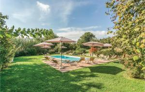 A garden outside Nocciolo