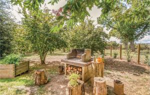 A garden outside Nocciolo