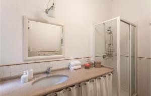 A bathroom at Nocciolo