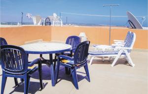 A balcony or terrace at Beautiful Apartment In Torrevieja