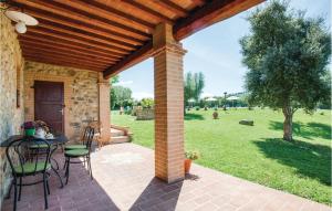 A garden outside Cortilla 1