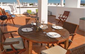 Balkón nebo terasa v ubytování Lovely Apartment In Alhama De Murcia