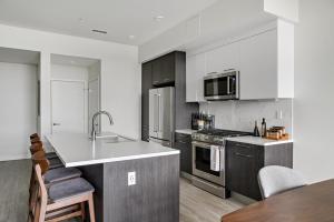Η κουζίνα ή μικρή κουζίνα στο Modern Eclectic Penthouse Loft - Zuni Lofts