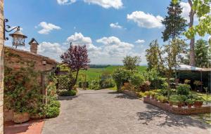 A garden outside La Capannina