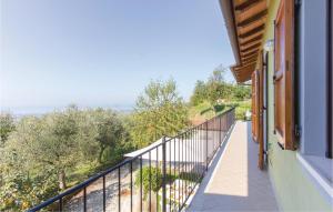 a balcony of a house with a view at Villa 1 in Corsanico-Bargecchia +19 photos