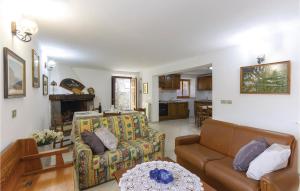 A seating area at Casa Fiorini