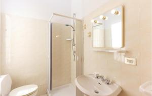 A bathroom at Casa Fiorini
