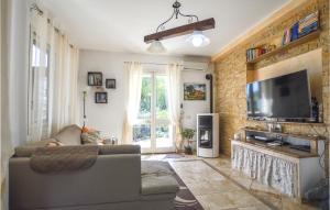 A television and/or entertainment centre at Selinunte House