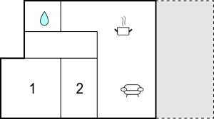 The floor plan of Selinunte House
