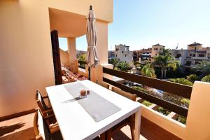 Balkón alebo terasa v ubytovaní Marinas Sunset - Tu Dúplex con Solarium Privado!