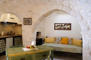A seating area at Trulli Soave