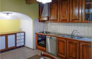 Köök või kööginurk majutusasutuses Fontanella 2