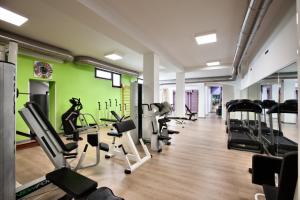 Fitness centrum a/nebo fitness zařízení v ubytování Active Life Exclusive B&B